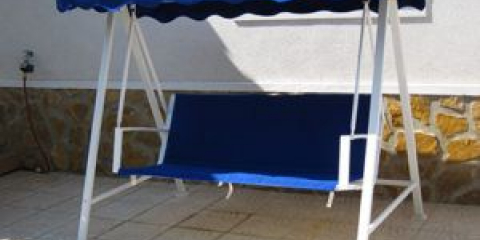 Как да направите люлка от тръби в страната със собствените си ръце: инструкции стъпка по стъпка